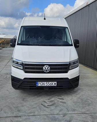 Volkswagen Crafter cena 112000 przebieg: 244439, rok produkcji 2018 z Trzemeszno małe 121